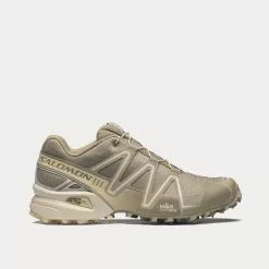 Salomon Speedcross 3 Reflect Vintage Khaki / Safari / Reflective Silver Low Top Sneakers