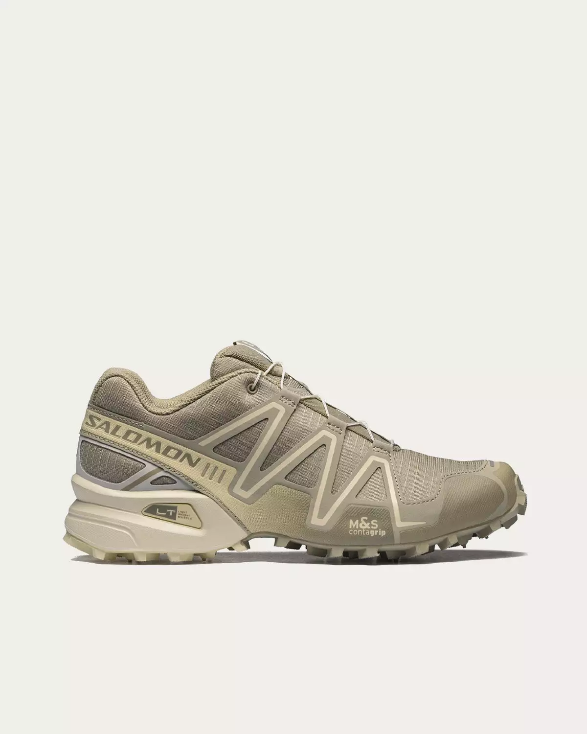 Salomon Speedcross 3 Reflect Vintage Khaki / Safari / Reflective Silver Low Top Sneakers 3 Salomon Speedcross 3 Reflect Vintage Khaki / Safari / Reflective Silver Low Top Sneakers