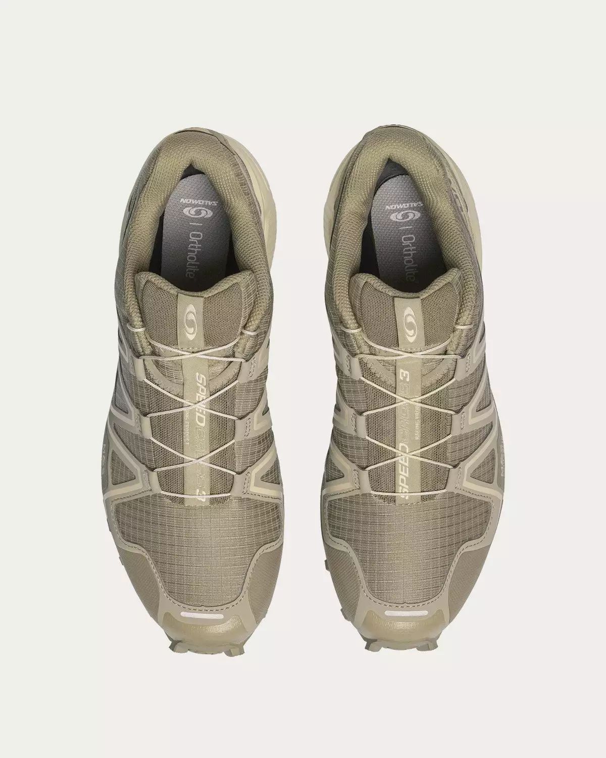 Salomon Speedcross 3 Reflect Vintage Khaki / Safari / Reflective Silver Low Top Sneakers 4 Salomon Speedcross 3 Reflect Vintage Khaki / Safari / Reflective Silver Low Top Sneakers - Image 2