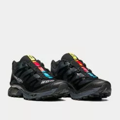 Salomon XT-4 OG Black / Ebony / Silver Metallic X Low Top Sneakers -Salomon Shop salomon xt 4 og Black Ebony SilverMetallicX low top sneakers 3