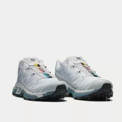 Salomon XT-6 Arctic Ice / China Blue / Lunar Rock Low Top Sneakers -Salomon Shop salomon xt 6 ArcticIce ChinaBlue LunarRock low top sneakers 3
