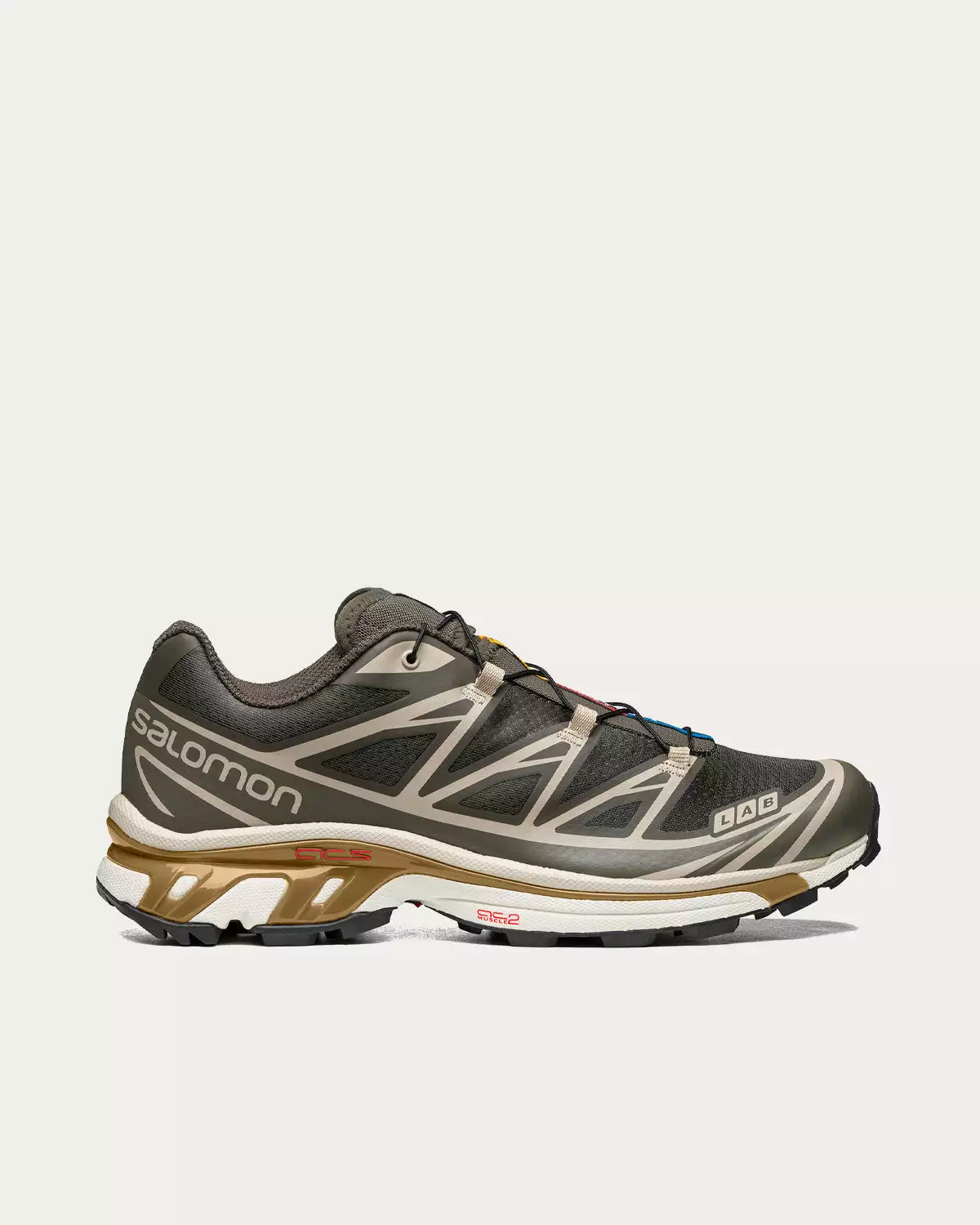 Salomon XT-6 Beluga / Pewter / Dull Gold Low Top Sneakers 3 Salomon XT-6 Beluga / Pewter / Dull Gold Low Top Sneakers