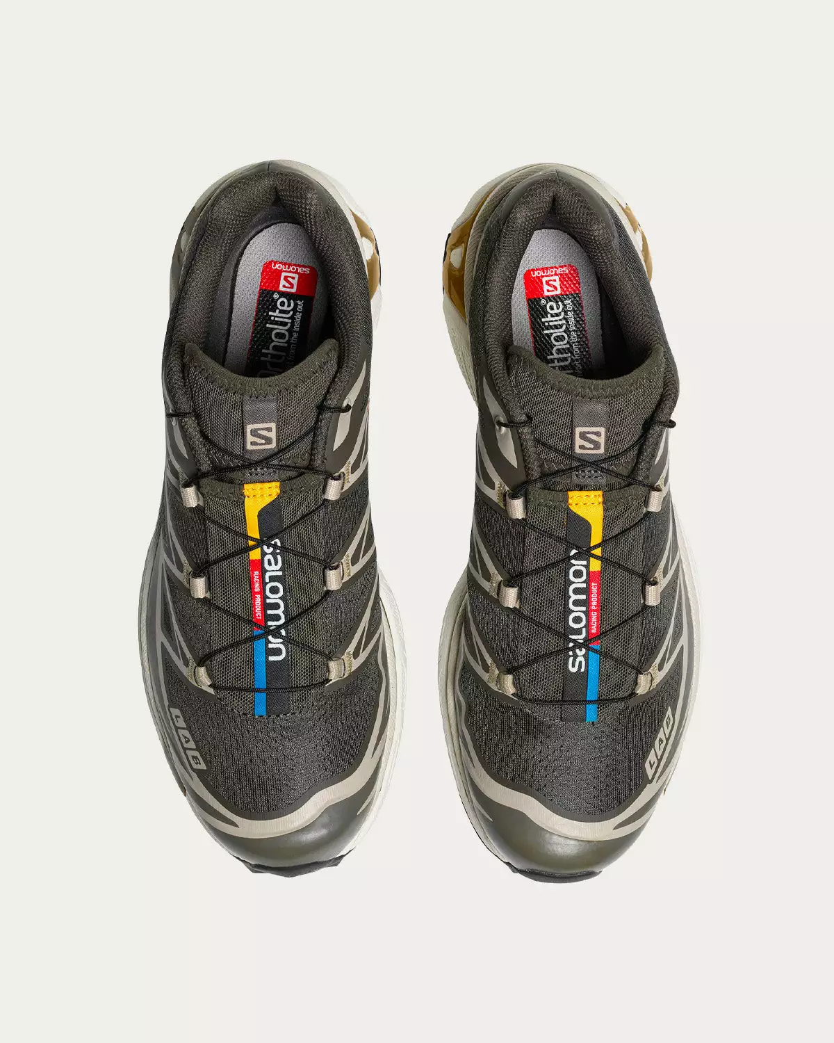 Salomon XT-6 Beluga / Pewter / Dull Gold Low Top Sneakers 4 Salomon XT-6 Beluga / Pewter / Dull Gold Low Top Sneakers - Image 2