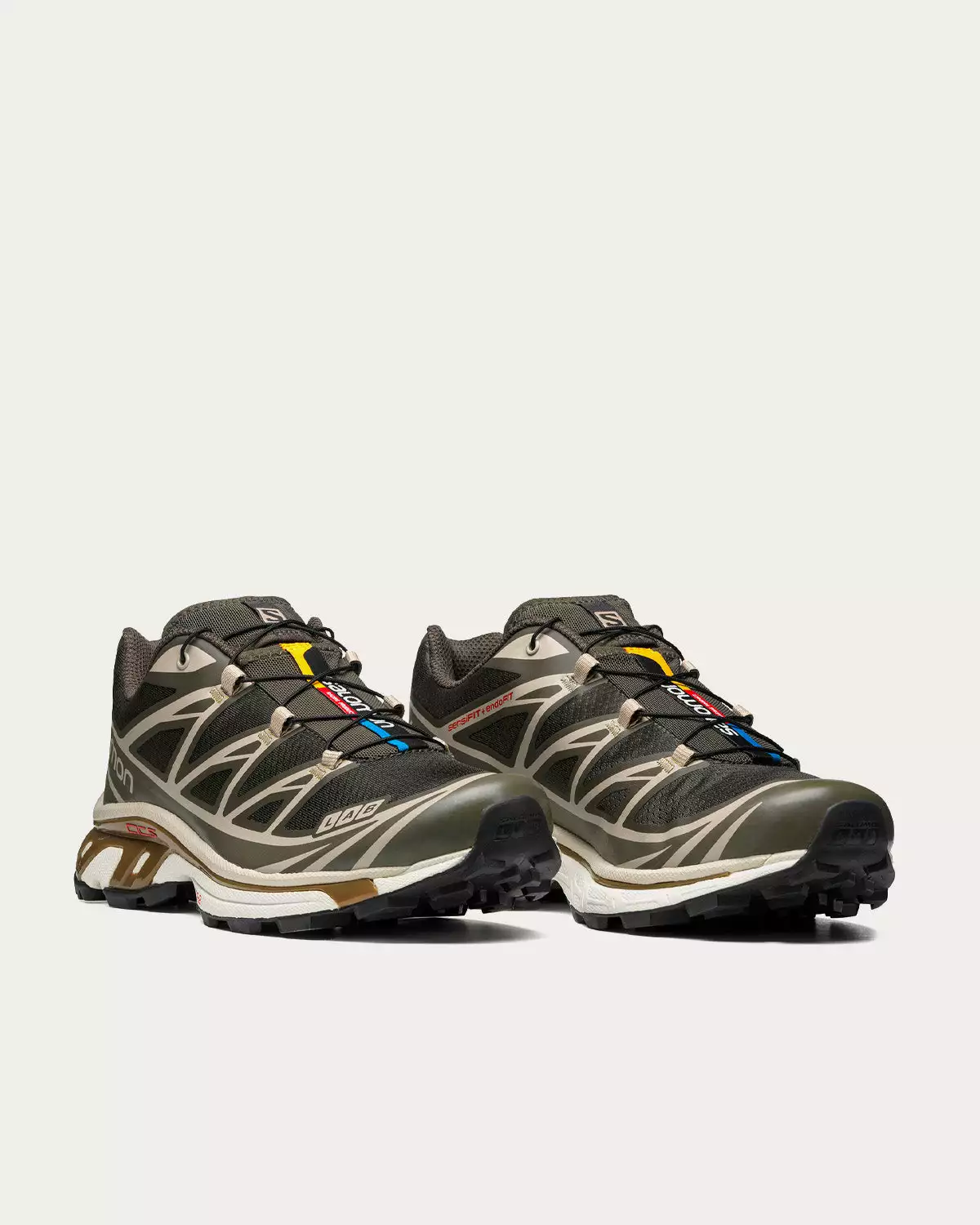 Salomon XT-6 Beluga / Pewter / Dull Gold Low Top Sneakers 5 Salomon XT-6 Beluga / Pewter / Dull Gold Low Top Sneakers - Image 3