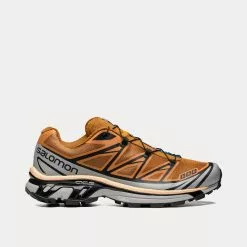 Salomon XT-6 Cathay Spice / Quarry / Rose Cloud Low Top Sneakers