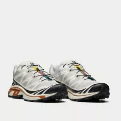 Salomon XT-6 Lunar Rock / Dark Sapphire Low Top Sneakers -Salomon Shop salomon xt 6 LunarRock DarkSapphire low top sneakers 3