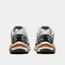 Salomon XT-6 Lunar Rock / Dark Sapphire Low Top Sneakers -Salomon Shop salomon xt 6 LunarRock DarkSapphire low top sneakers 4