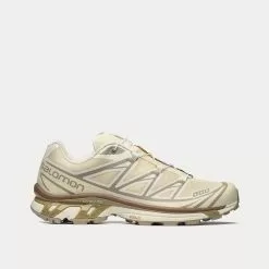 Salomon XT-6 Turtledove / Vintage Khaki / Kelp Low Top Sneakers