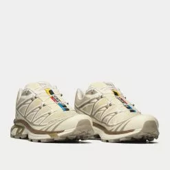 Salomon XT-6 Turtledove / Vintage Khaki / Kelp Low Top Sneakers -Salomon Shop salomon xt 6 Turtledove VintageKhaki Kelp low top sneakers 3