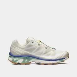 Salomon XT-6 Vanilla Ice / Granite Green / White Low Top Sneakers