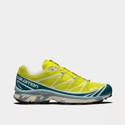 Salomon XT-6 Advanced Evening Primrose / Mallard Blue / Monument Low Top Sneakers