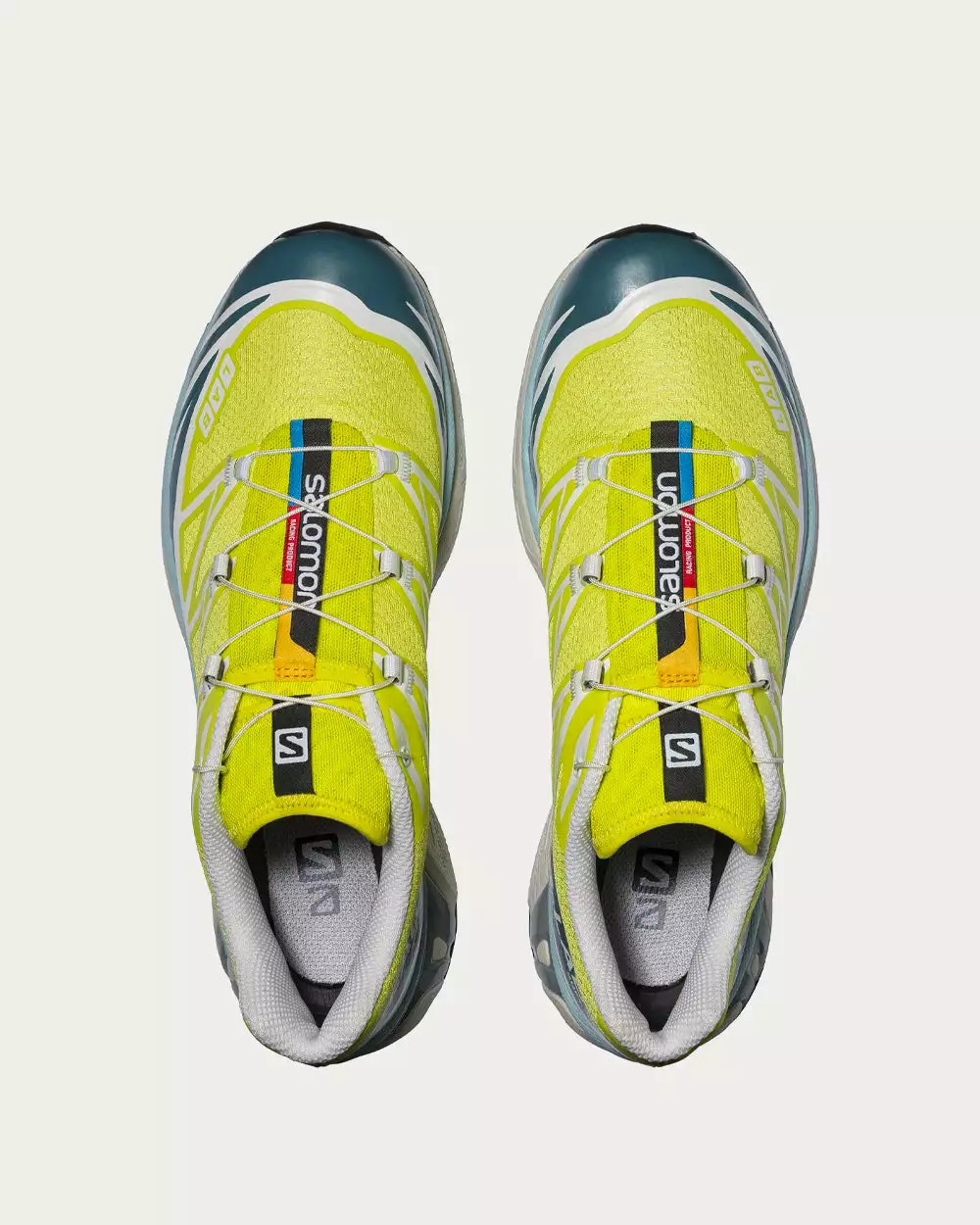 Salomon XT-6 Advanced Evening Primrose / Mallard Blue / Monument Low Top Sneakers 4 Salomon XT-6 Advanced Evening Primrose / Mallard Blue / Monument Low Top Sneakers - Image 2