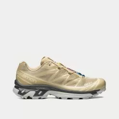 Salomon XT-6 Clear Safari / Magnet / Vanilla Ice Low Top Sneakers