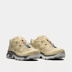 Salomon XT-6 Clear Safari / Magnet / Vanilla Ice Low Top Sneakers -Salomon Shop salomon xt 6 clear Safari Magnet VanillaIce low top sneakers 3