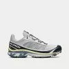 Salomon XT-6 FT Pearl Blue / Night Sky / Yellow Iris Low Top Sneakers -Salomon Shop salomon xt 6 ft PearlBlue NightSky YellowIris low top sneakers 1