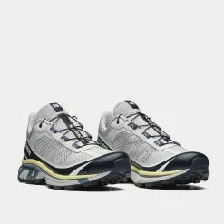 Salomon XT-6 FT Pearl Blue / Night Sky / Yellow Iris Low Top Sneakers -Salomon Shop salomon xt 6 ft PearlBlue NightSky YellowIris low top sneakers 3