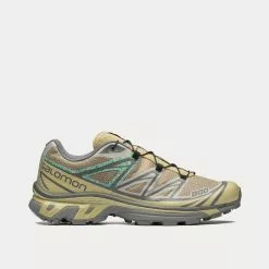 Salomon XT-6 Mindful Gray Green / Moss Gray / Castor Gray Low Top Sneakers