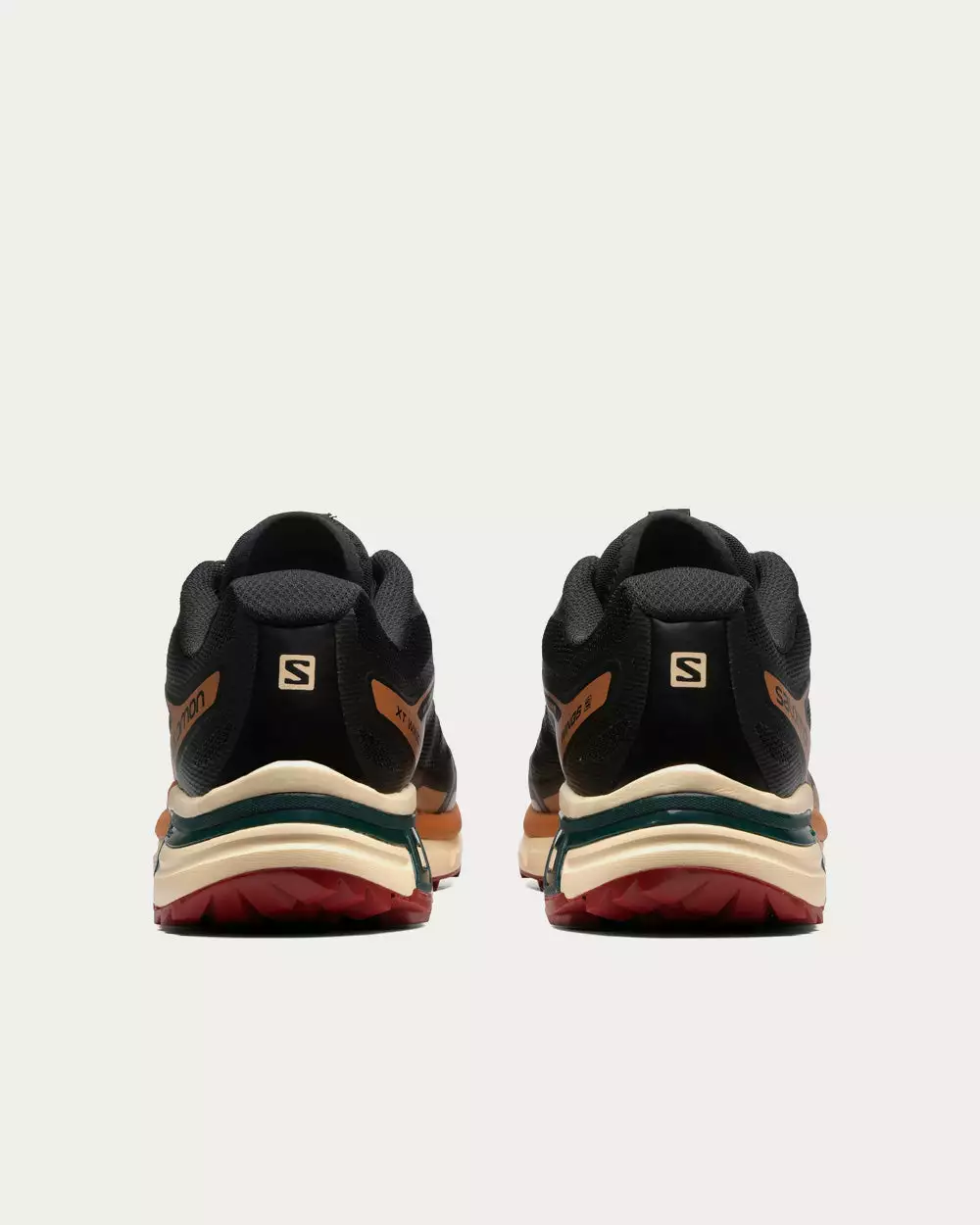 Salomon XT-Wings 2 Black / Bleached Sand / Ponderosa Pine Low Top Sneakers 6 Salomon XT-Wings 2 Black / Bleached Sand / Ponderosa Pine Low Top Sneakers - Image 4