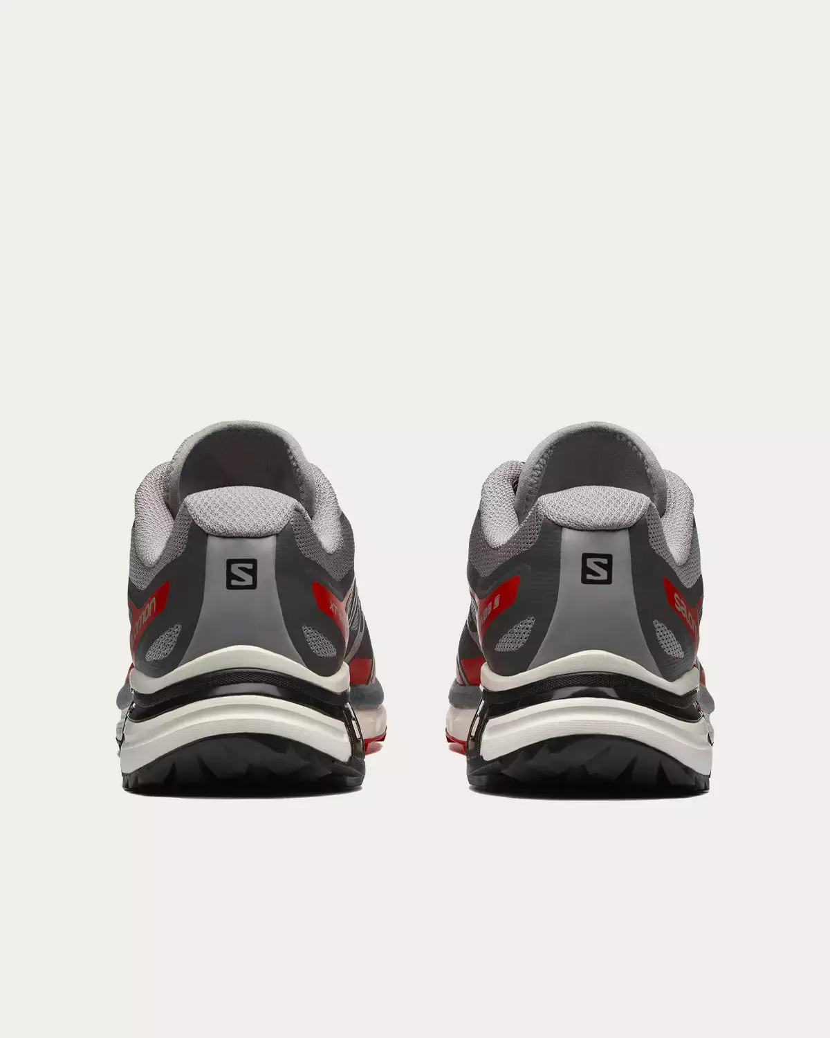 Salomon XT-Wings 2 Gull / Magnet / Cherry Tomato Low Top Sneakers 6 Salomon XT-Wings 2 Gull / Magnet / Cherry Tomato Low Top Sneakers - Image 4