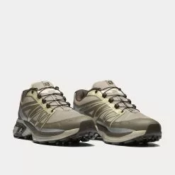 Salomon XT-Wings 2 Major Brown / Vintage Khaki / Silver Low Top Sneakers -Salomon Shop salomon xt wings 2 MajorBrown VintageKhaki Silver low top sneakers 3