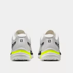 Salomon XT-Wings 2 White / Ebony / Safety Yellow Low Top Sneakers -Salomon Shop salomon xt wings 2 White Ebony SafetyYellow low top sneakers 4