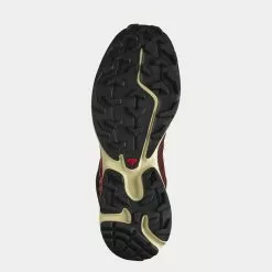 Salomon XT-4 Bitter Chocolate / Mocha Mousse / Fiery Red Low Top Sneakers -Salomon Shop salomon xt4 BitterChocolate MochaMousse FieryRed low top sneakers 5