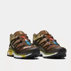 Salomon XT-4 Delicioso / Toffee / Empire Yellow Low Top Sneakers -Salomon Shop salomon xt4 Delicioso Toffee EmpireYellow low top sneakers 3