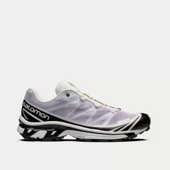 Salomon XT-6 Purple Heather / White / Black Low Top Sneakers