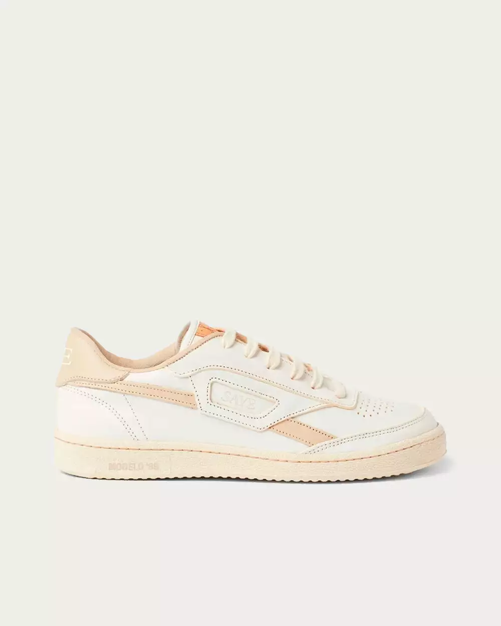Saye Modelo '89 Leather Beige Low Top Sneakers 3 Saye Modelo '89 Leather Beige Low Top Sneakers