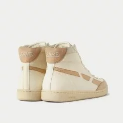 Saye Mondelo '89 Vegan Hi Beige High Top Sneakers -Salomon Shop saye MODELO 89VEGANHIBEIGE high top sneakers 4