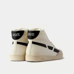 Saye Mondelo '89 Vegan Hi Black High Top Sneakers -Salomon Shop saye MODELO 89VEGANHIBLACK high top sneakers 4