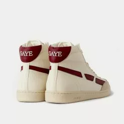 Saye Mondelo '89 Vegan Hi Garnet High Top Sneakers -Salomon Shop saye MODELO 89VEGANHIGARNET high top sneakers 3