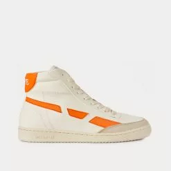 Saye Modelo '89 Vegan Hi Orange High Top Sneakers