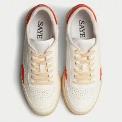 Saye Modelo '89 Vegan Naranja Low Top Sneakers -Salomon Shop saye MODELO 89VEGANNARANJA 3