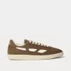 Saye Modelo '70 Vegan Olive Green Low Top Sneakers -Salomon Shop saye Modelo 70VeganOliveGreen low top sneakers 1