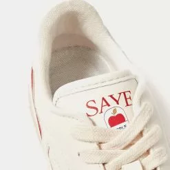 Saye Modelo '89 Vegan Hi Apple White Low Top Sneakers -Salomon Shop saye Modelo 89VeganApple low top sneakers 3