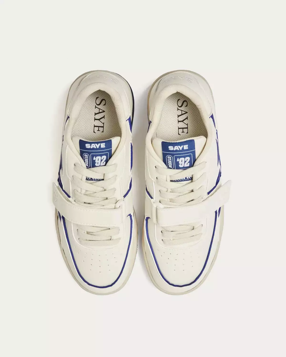 Saye Modelo '92 Vegan Blue Low Top Sneakers 4 Saye Modelo '92 Vegan Blue Low Top Sneakers - Image 2