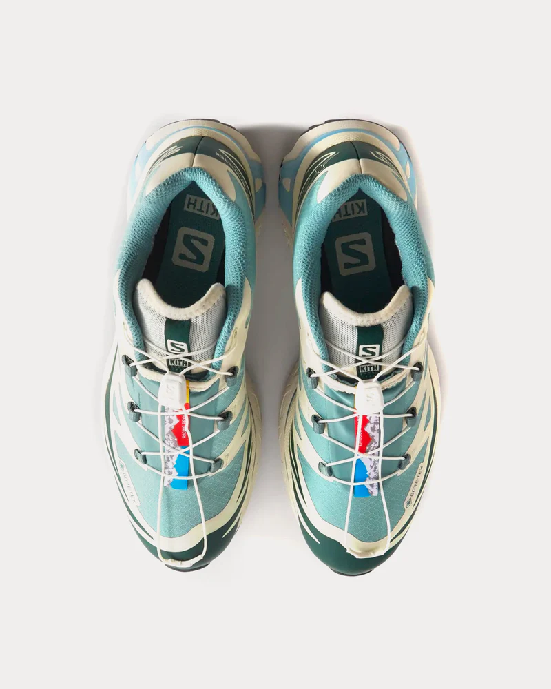 Salomon Shop -Salomon Shop KITHforSalomonGORE TEXXT 6 Trellis PonderosaPine VanillaIce low top sneakers